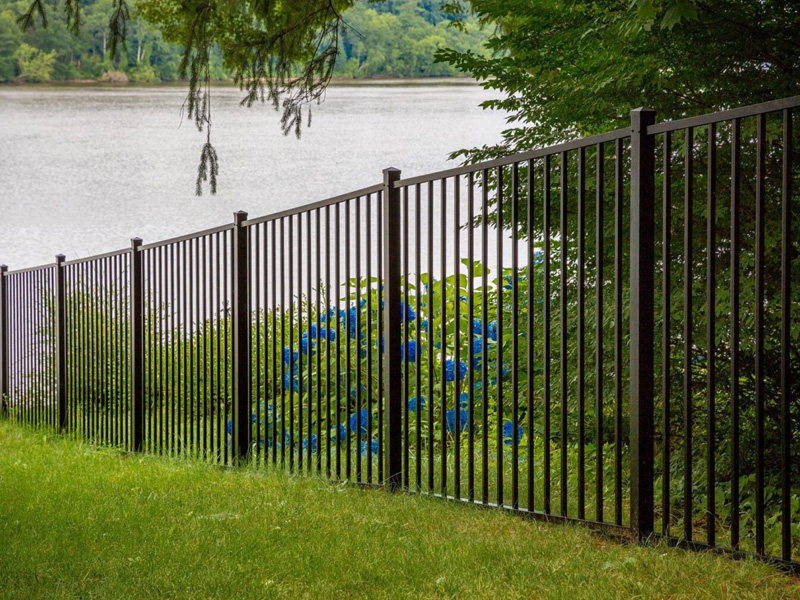 Residential metal fence company in Massachusetts