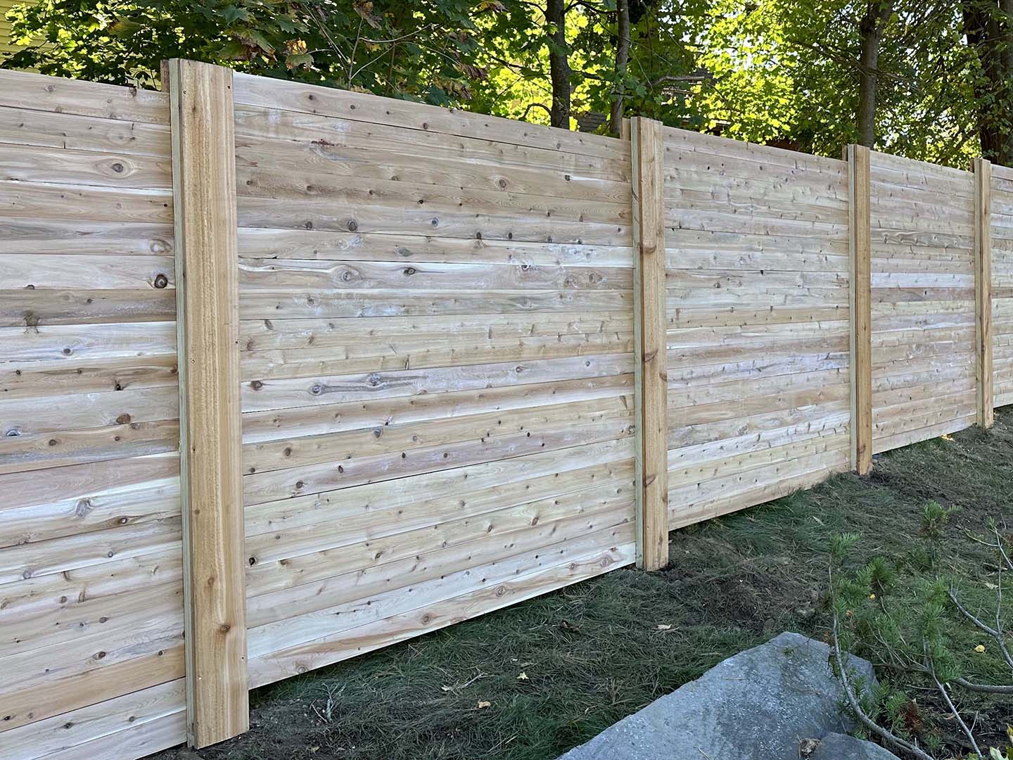 Georgetown MASSACHUSETTS Fence Project Photo