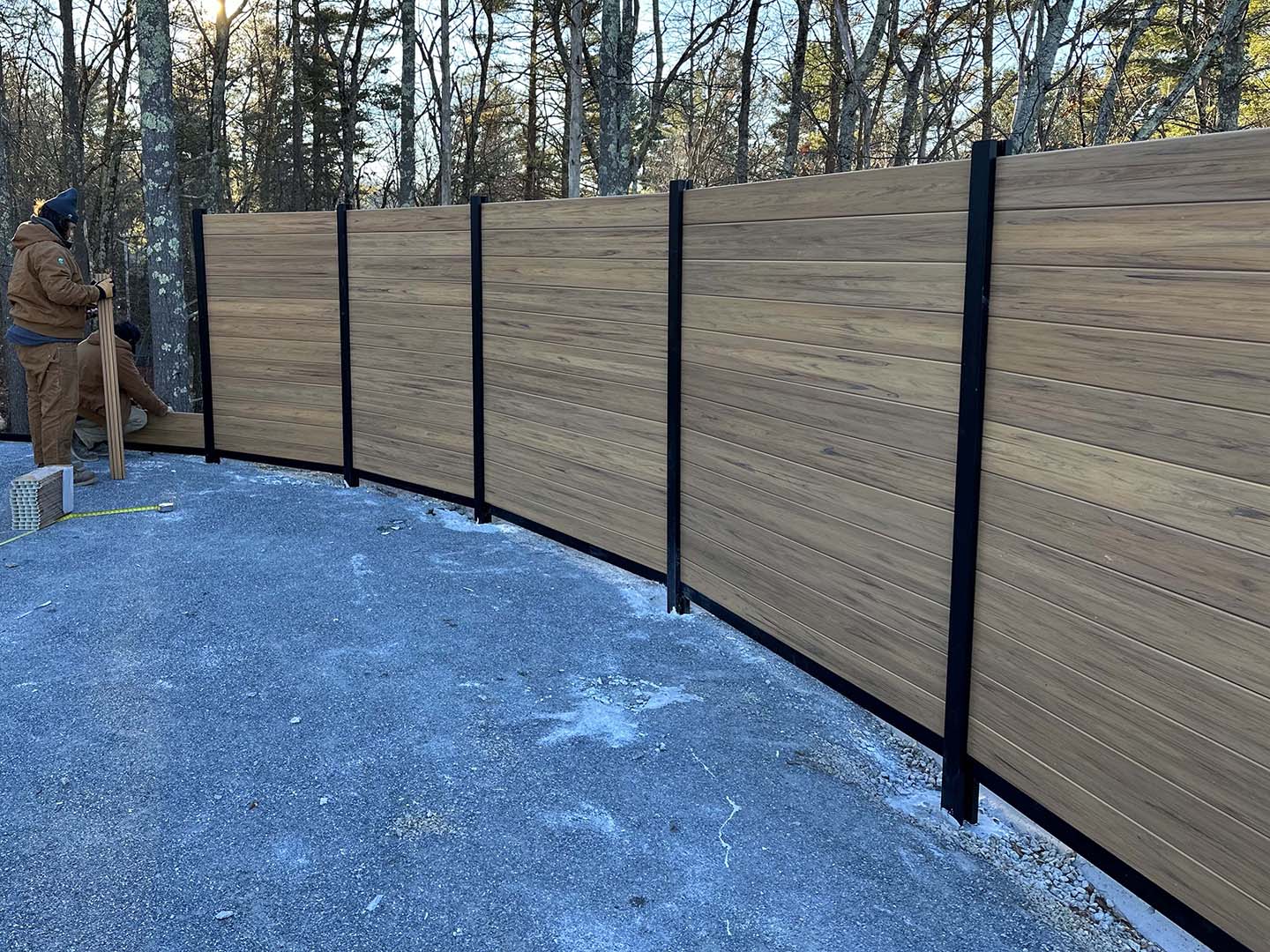 Georgetown MASSACHUSETTS Fence Project Photo